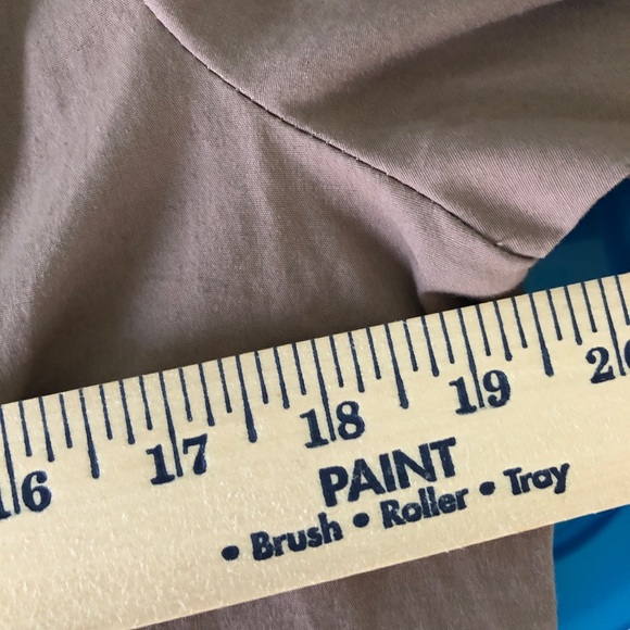 G.I.L.I 3/4 sleeve tie jacket medium tan - Picture 7 of 11